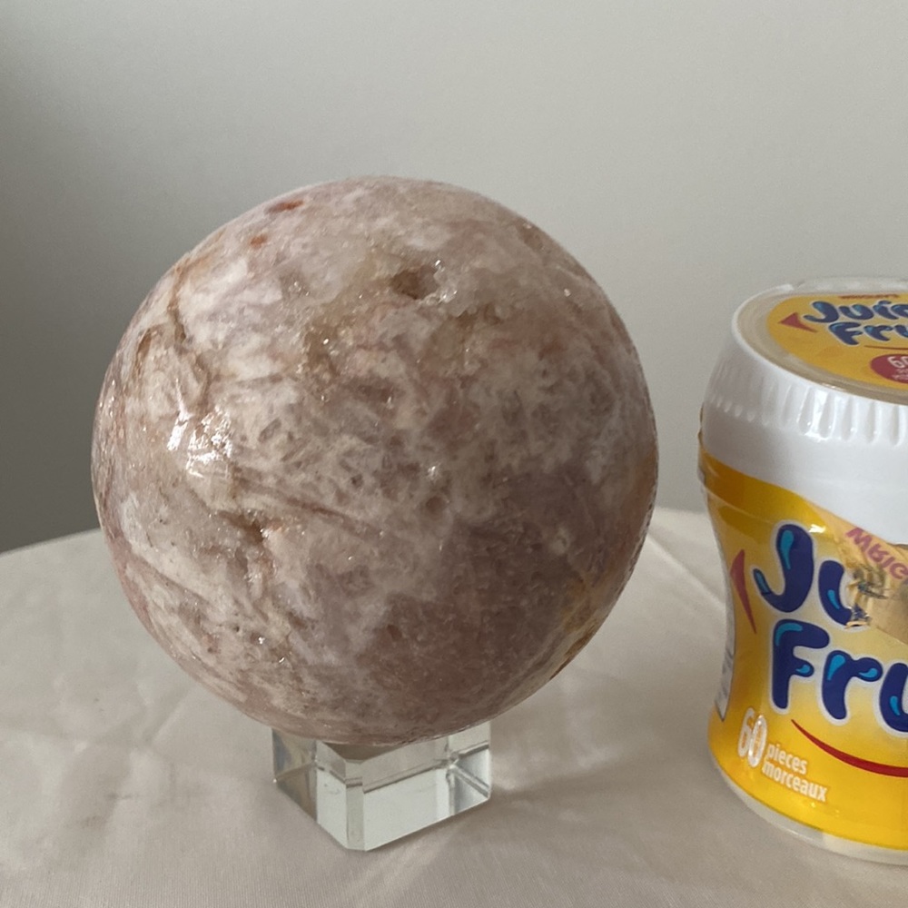 💕 Pink Amethyst Sphere XL - Picture 14 of 15